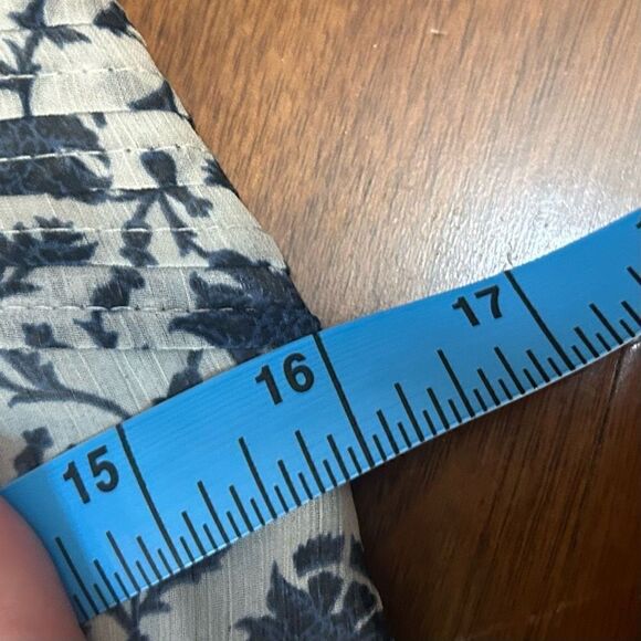 LOFT women’s teal and gray print tank camisole size small NWT - Picture 8 of 8